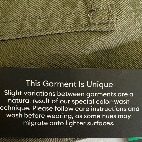 Banana Republic Ladies' High Rise Twill Pants, Olive Green, Size 12, NWT - Picture 16 of 16